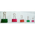 Color metálico Binder Clips